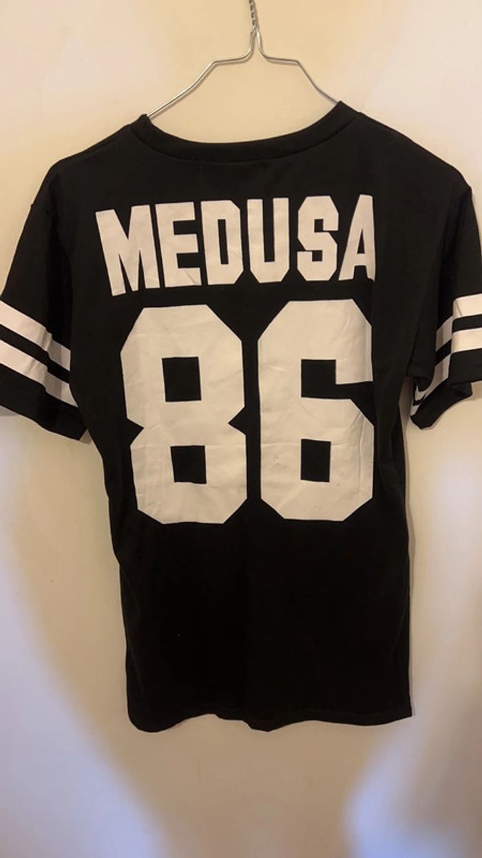 T-shirt noir 86 medusa  et blanc xl - photo numéro 2