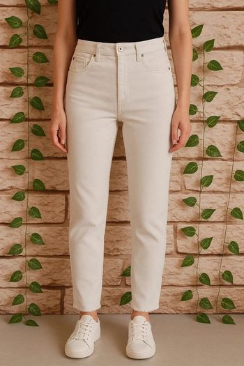 🌸Jeans Droit Blanc Pull&Bear Taille 32  🌸