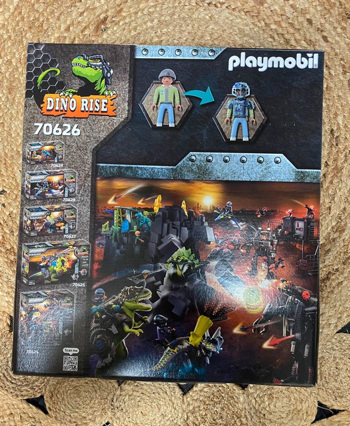70626 - Playmobil Dino Rise - Saichania et robot soldat neuf - photo numéro 3