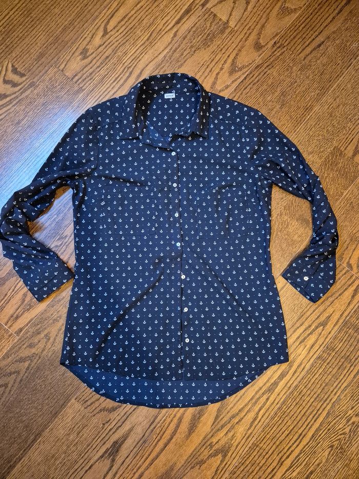 Chemise Pimkie motif ancre marine