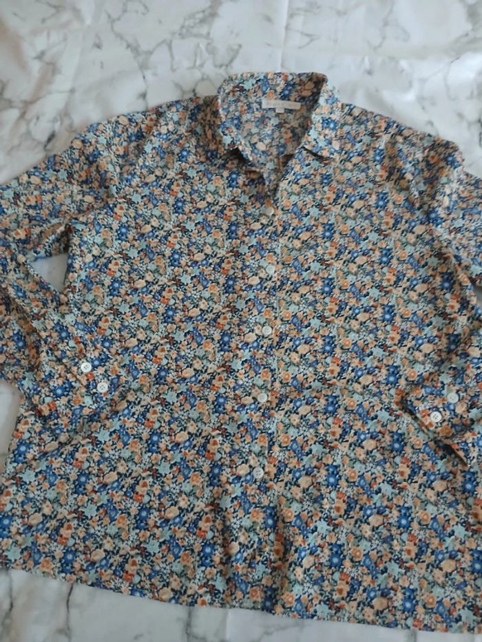 Chemise fleurie Peace n'love taille M/L - photo numéro 3