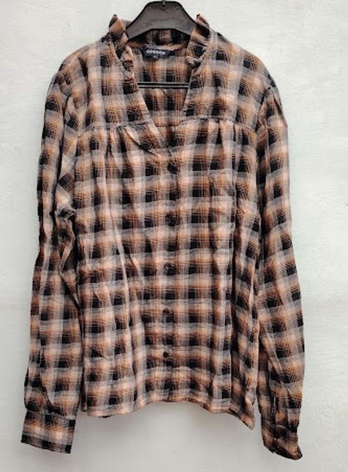 Chemise à carreaux Bonobo – Taille M – coupe légère et fluide