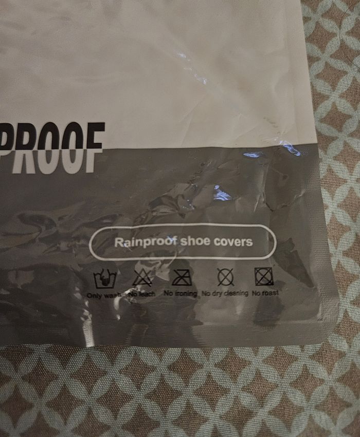 Sur-chaussures / protection chaussures imperméables – Taille L - photo numéro 3