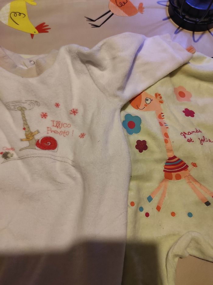 2 pyjamas mixte 3 mois - photo numéro 2