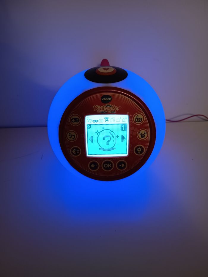 Radio réveil lumineux