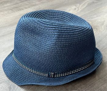 Chapeau taille 52 bleu marine Gemo