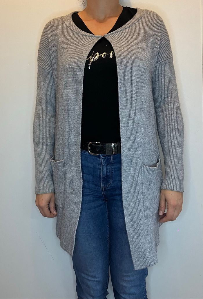 Gilet gris Morgan - photo numéro 2