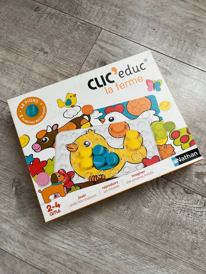 Jeu clic éducatif la ferme, 2-4 ans - photo numéro 2