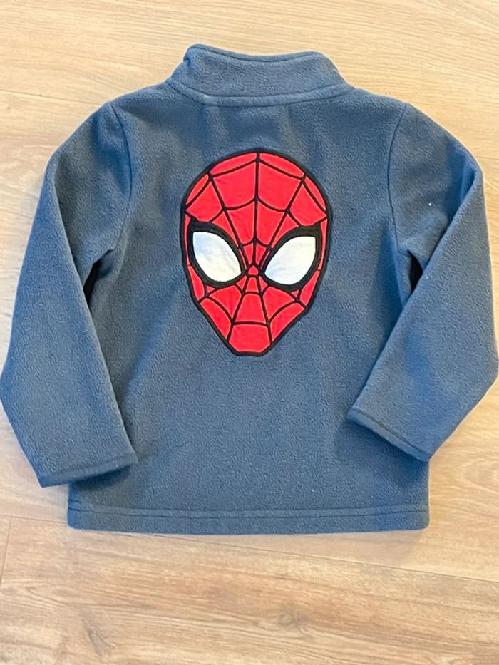 Polaire Spiderman garçon 3 ans