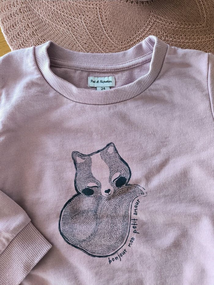 Pull rose 24 mois - photo numéro 2