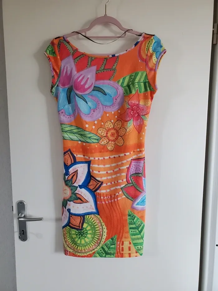 Robe colorée desigual