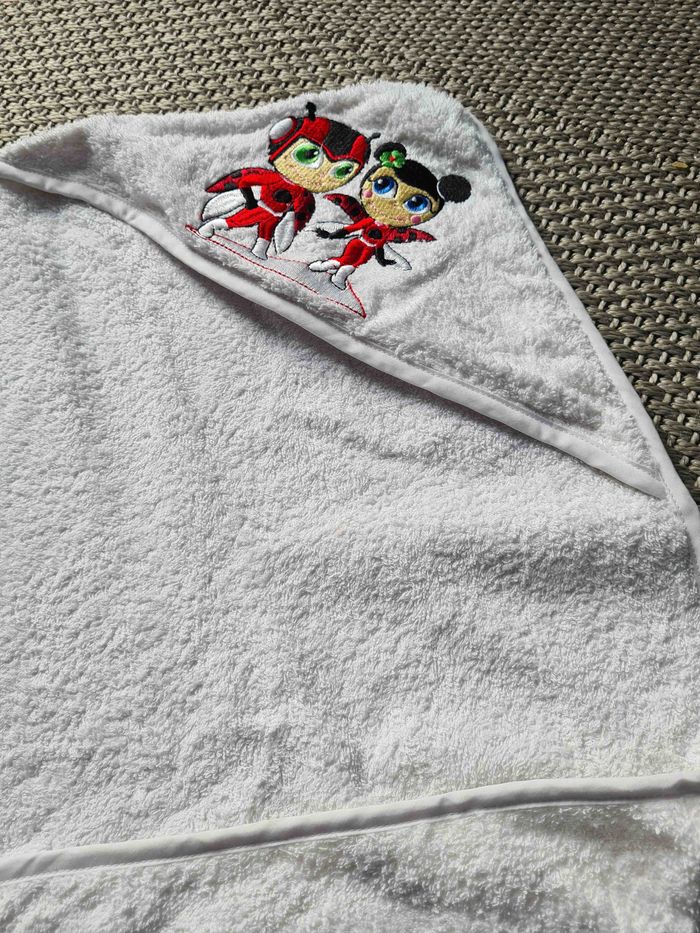 Lot de 2 capes de bains - mixte - photo numéro 3