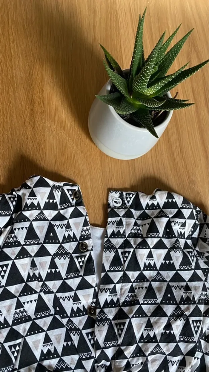 Robe à motifs IKKS t12mois - photo numéro 3