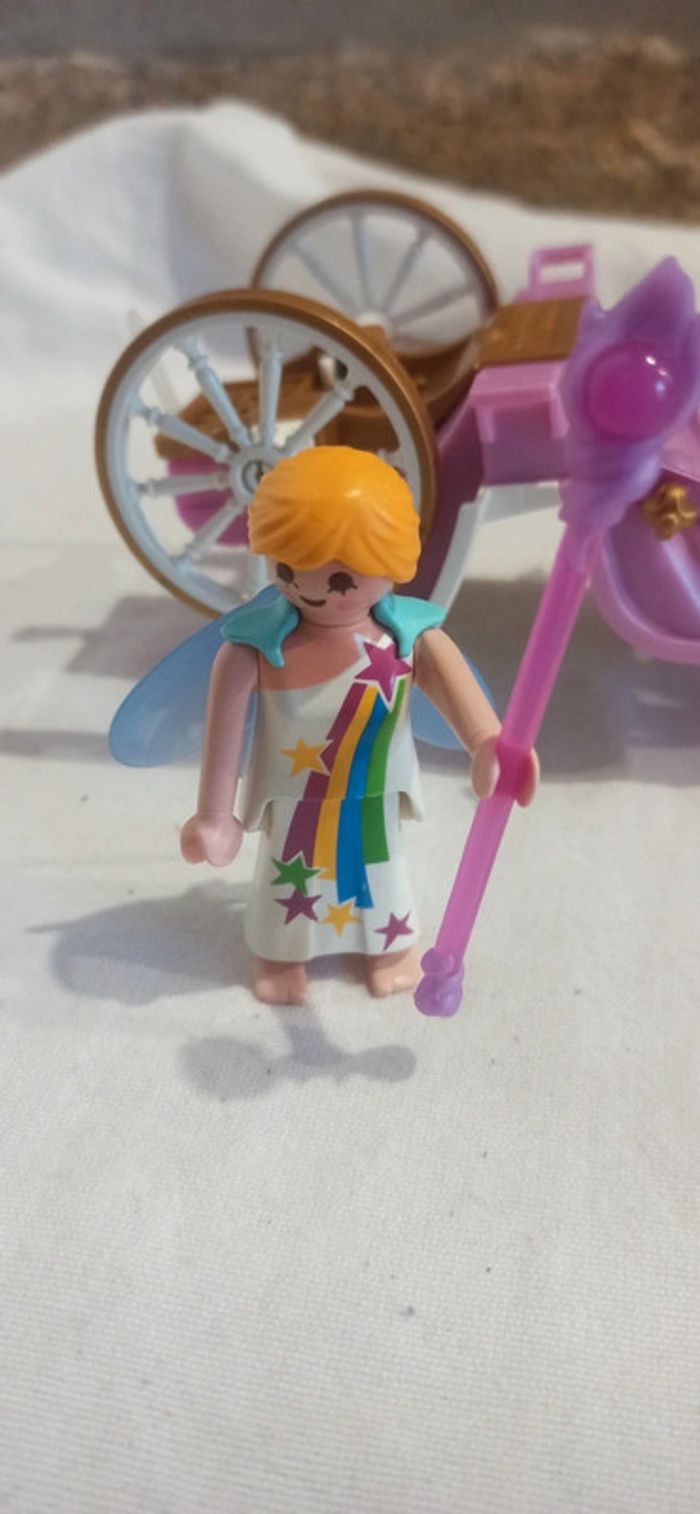 Carrosse avec pégase fée et coffre playmobil - photo numéro 8
