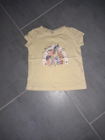 T shirt licorne 3 ans