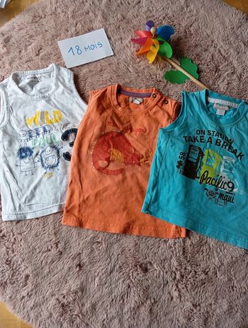 3 débardeur 18 mois