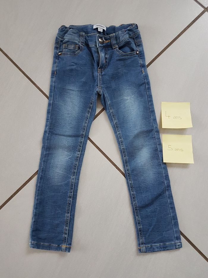 Jean slim 3 pommes 4/5ans