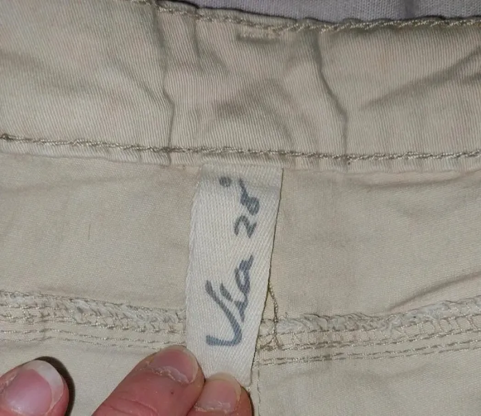 Pantalon femme stretch beige T34 - photo numéro 4