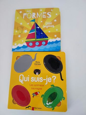 2 livres à toucher