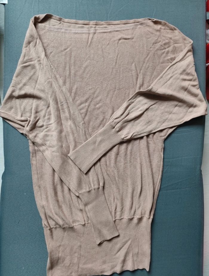 Pull robe beige - photo numéro 2