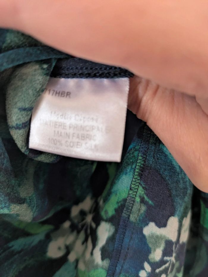 Blouse fluide 100% soie col lavallière Paule Ka - photo numéro 6