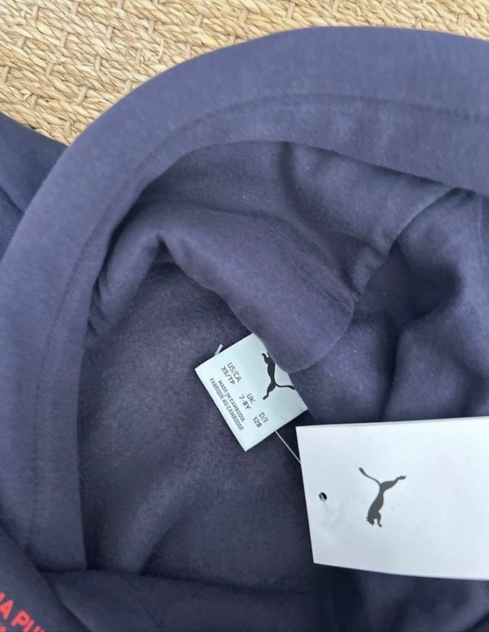 Sweat à capuche Puma taille 8 ans neuf - photo numéro 5