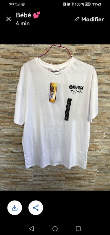 Tee-shirt one piece taille M