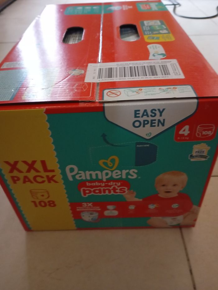 Gros Pack XXL Pampers pants taille 4 neuf - photo numéro 2