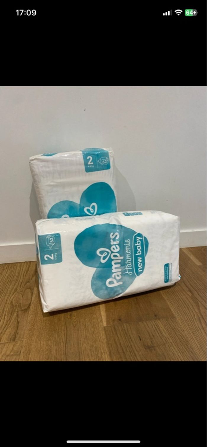 Couches Pampers harmonie - photo numéro 7