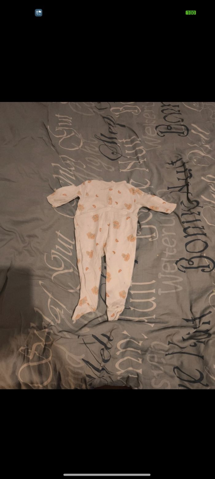 Pijama 3 mois neuf - photo numéro 2