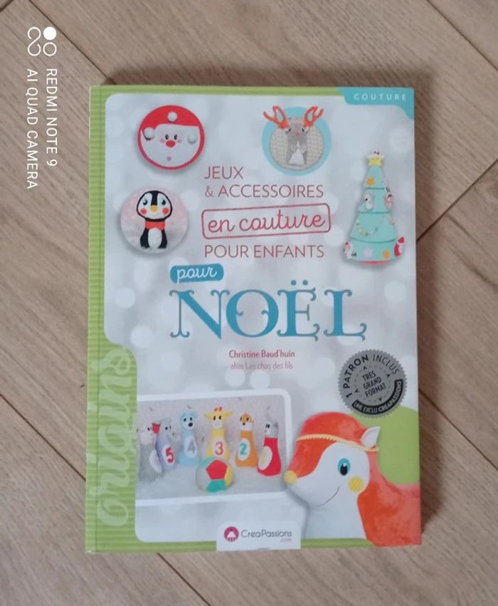 Livre Jeux et accessoires en couture pour enfants