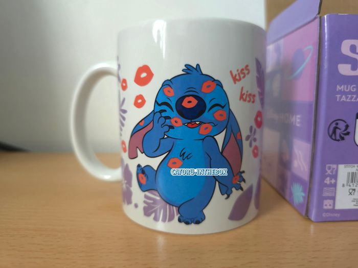 Tasse / Mug / Cup Disney Stitch & Angel - photo numéro 6