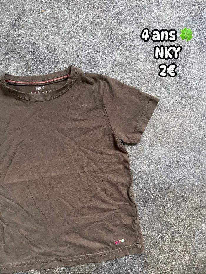T-shirt 🍀 4 ans 🍀 NKY
