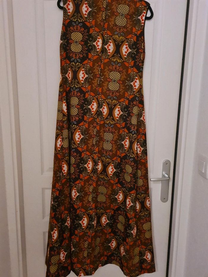 Robe longue vintage 70's - photo numéro 4