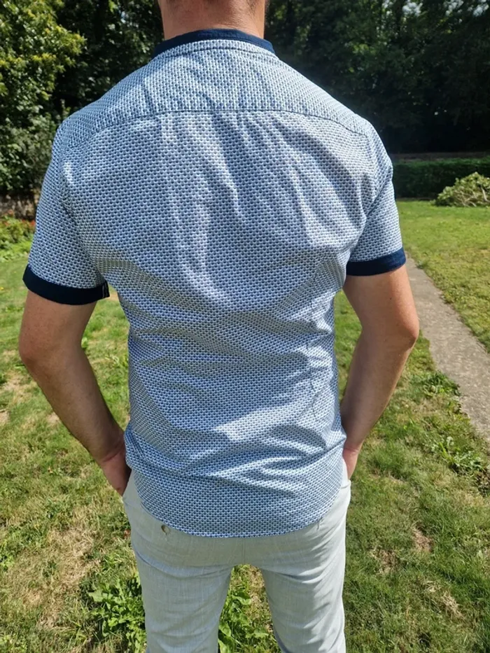 👔 Chemise homme Brice Easy Slim Stretch – Taille S 👔 - photo numéro 6