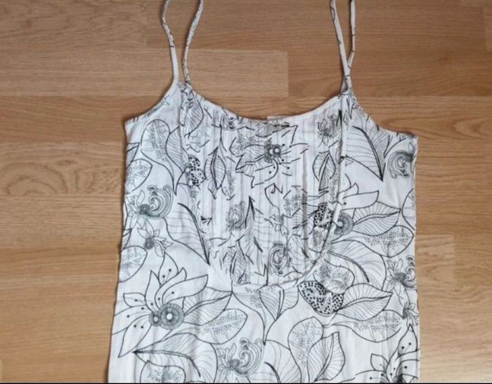 Haut " Oxbow" blanc imprimé T.2 - photo numéro 3