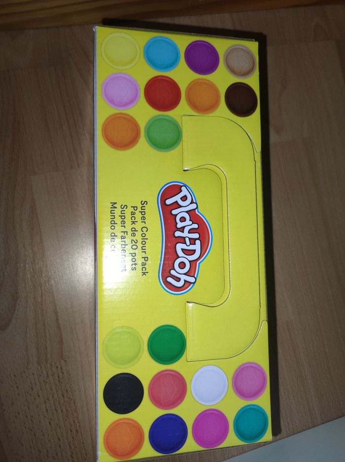 20 pots de pâte à modeler Play Doh neuf - photo numéro 2