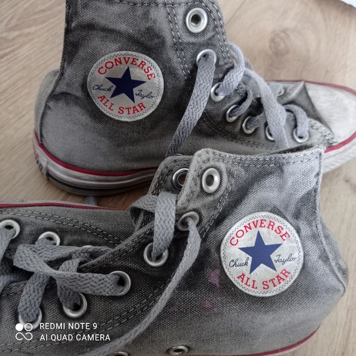Converse grises et multicolores P36 - photo numéro 7
