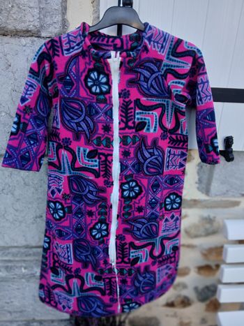 Gigoteuse polaire 90cm avec manche