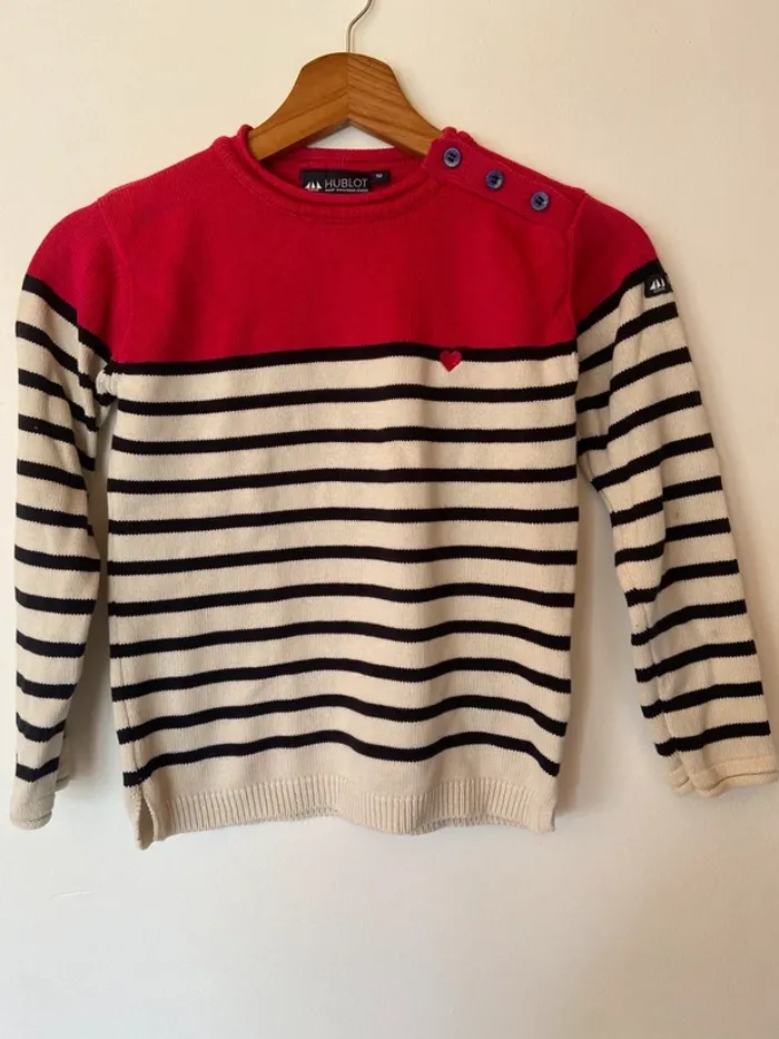 Pull marinière Hublot