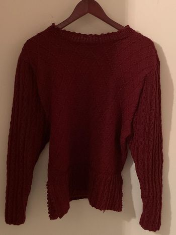 Magnifique pull fait main