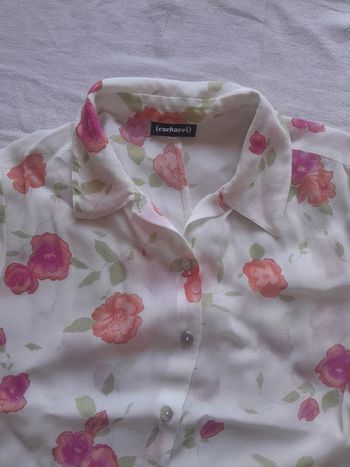 Cacharel vintage chemisier voile taille 38