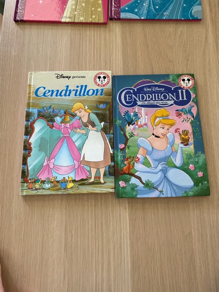 Livres cendrillon 1 et 2