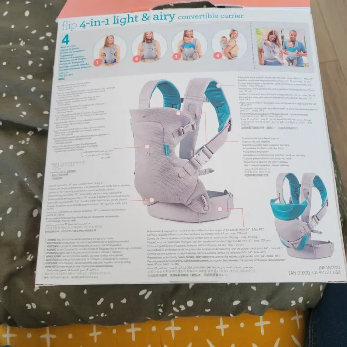 Porte bebe infantino 4 en 1 - photo numéro 4