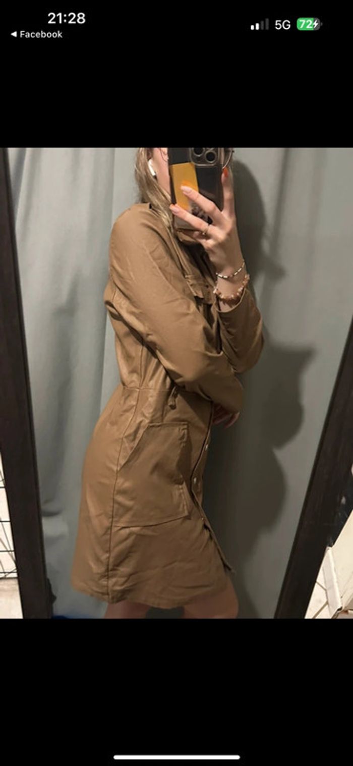 Robe manche longue camel M - photo numéro 3
