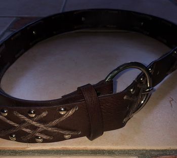 Ceinture en cuir