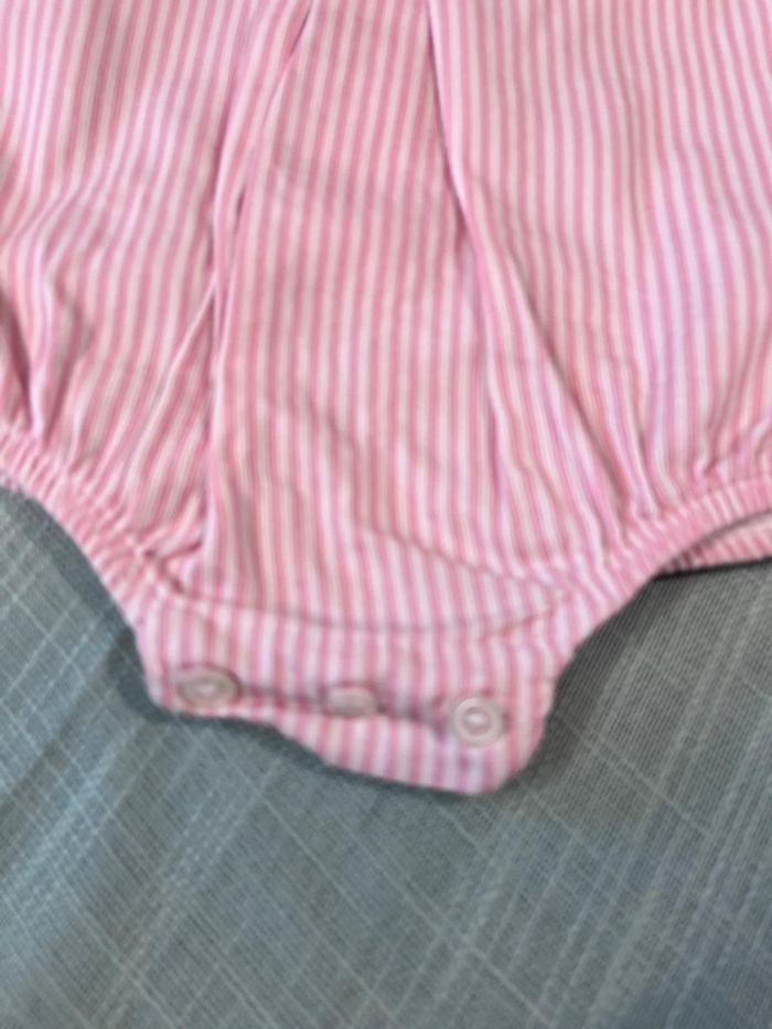 Barboteuse et bandeau taille 3-6 mois - photo numéro 2