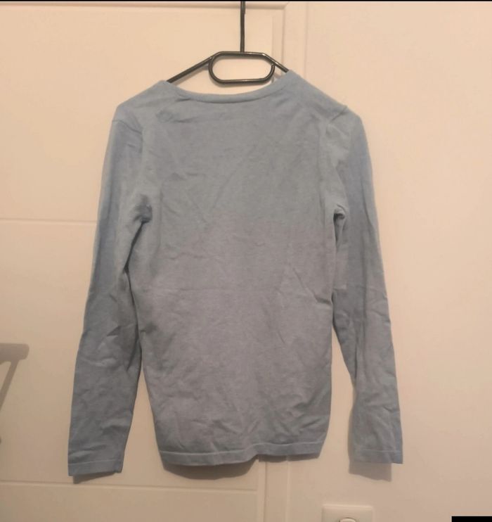 Pull col V Tommy Hilfiger taille M - photo numéro 5