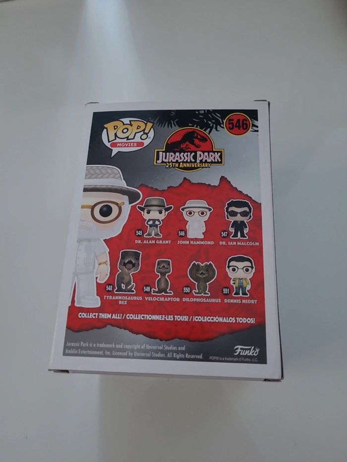 Funko pop jurassic parc - photo numéro 3