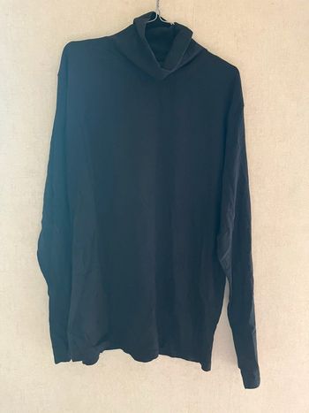 Pull col roulé